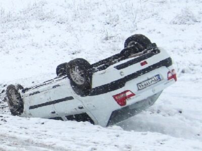 ۲ کشته و ۳ مصدوم بر اثر واژگونی خودرو در کرمانشاه