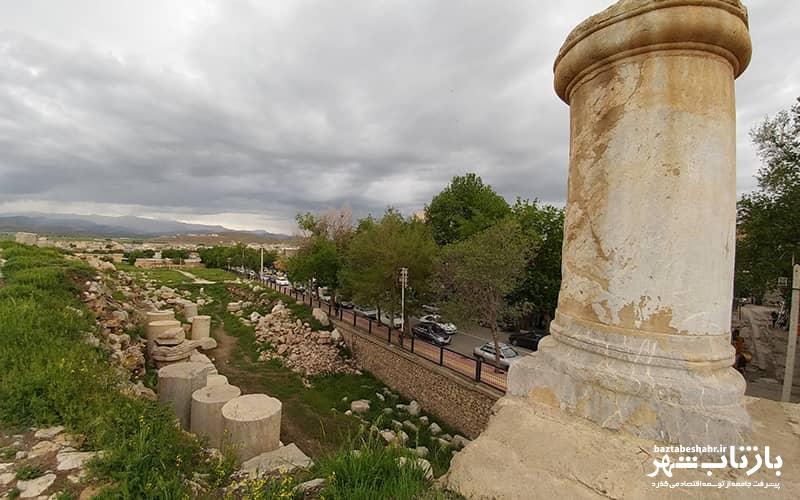 مرحله اول عملیات سمپاشی در معبد آناهیتا به پایان رسید