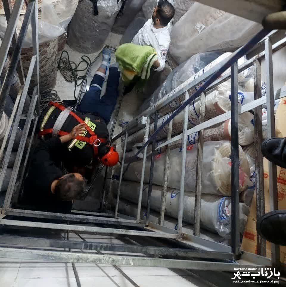 سقوط از بالابر در کرمانشاه حادثه آفرید