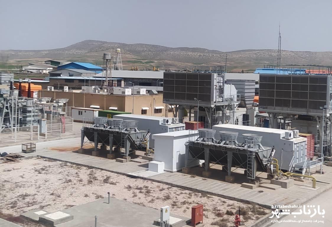 نیروگاه گازی اسلام‌آباد غرب وارد مدار شد