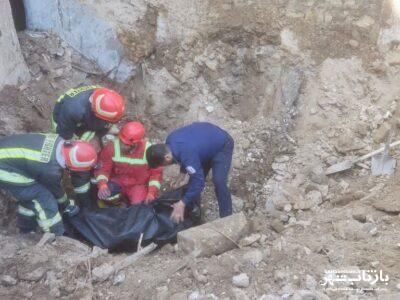 یک فوتی بر اثر ریزش ساختمان متروکه در میدان وزیری کرمانشاه