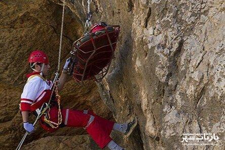 نجات ۸ کوهنورد گرفتار در ارتفاعات «قله بلوچ» کرمانشاه